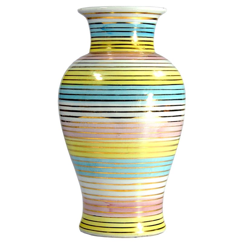 Multicolor Ceramic Vase, Sorrento, Italy, 1950s - 177694