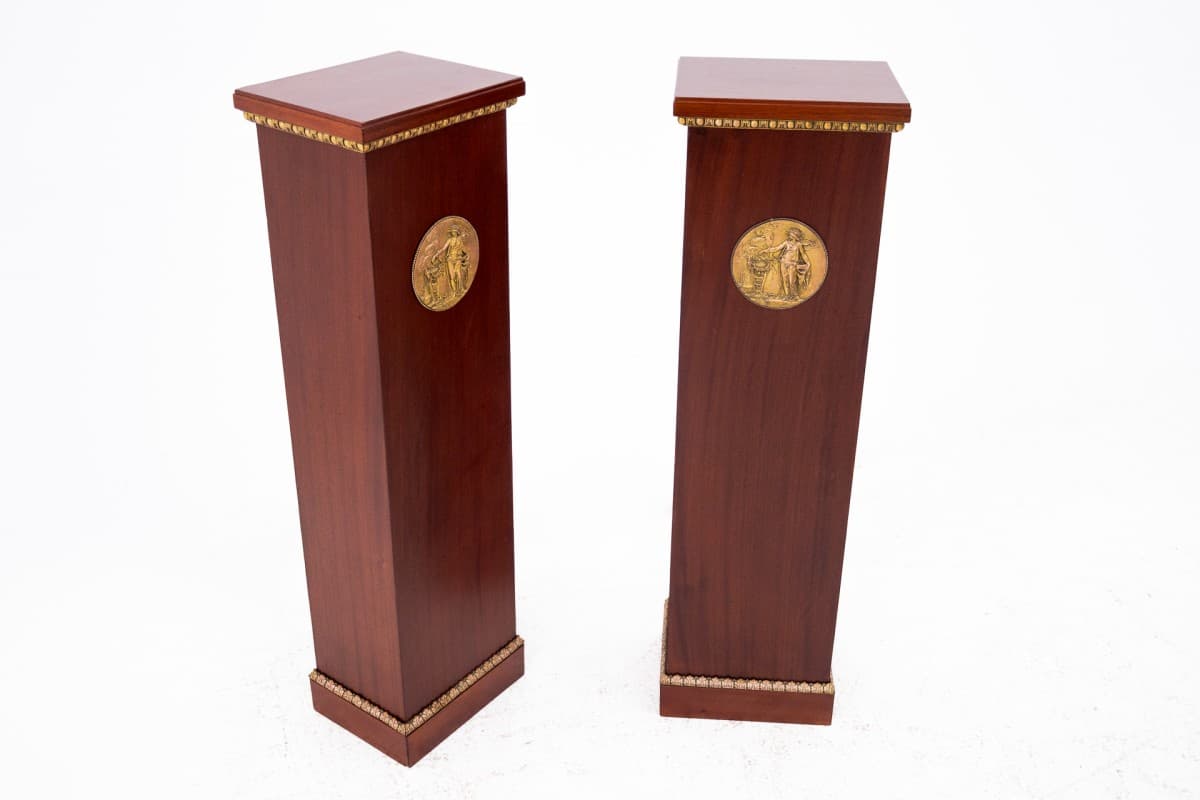 Mahoniowe kolumny empire, Francja, lata 80. XIX wieku - 49894