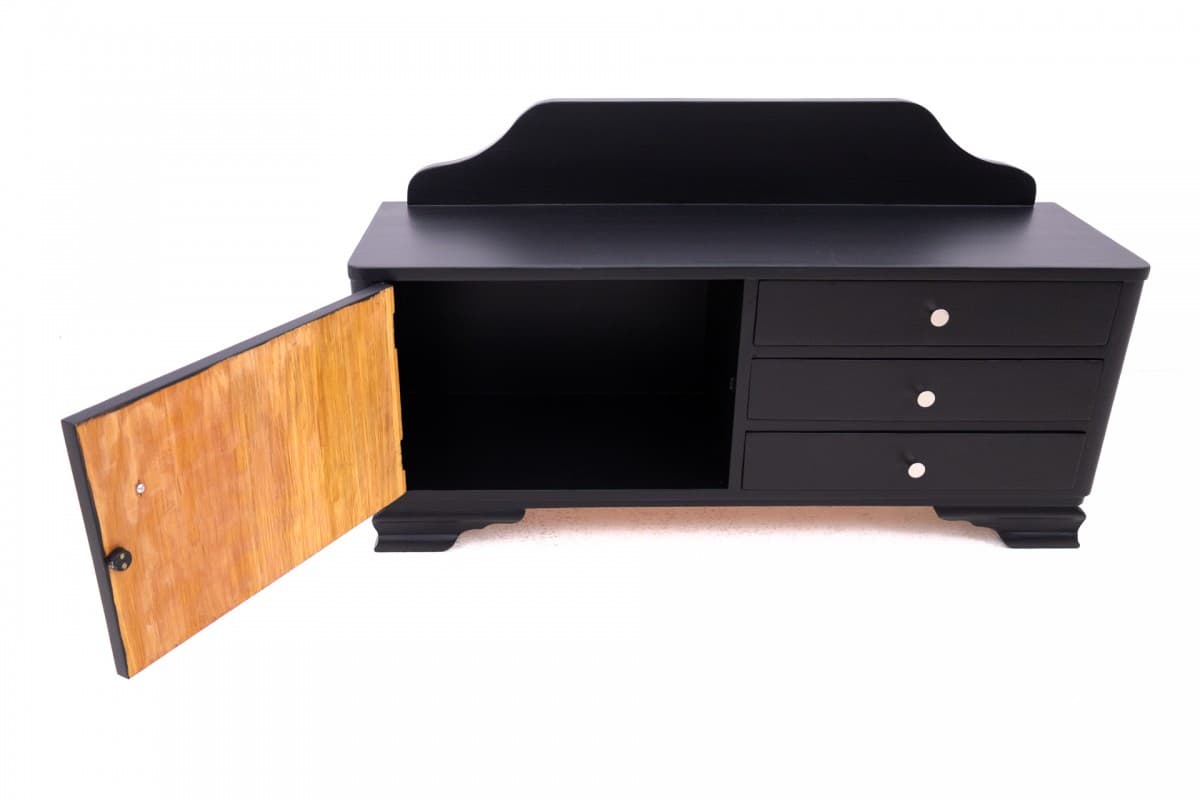 Black Sideboard, Poland, 1950s - 49390