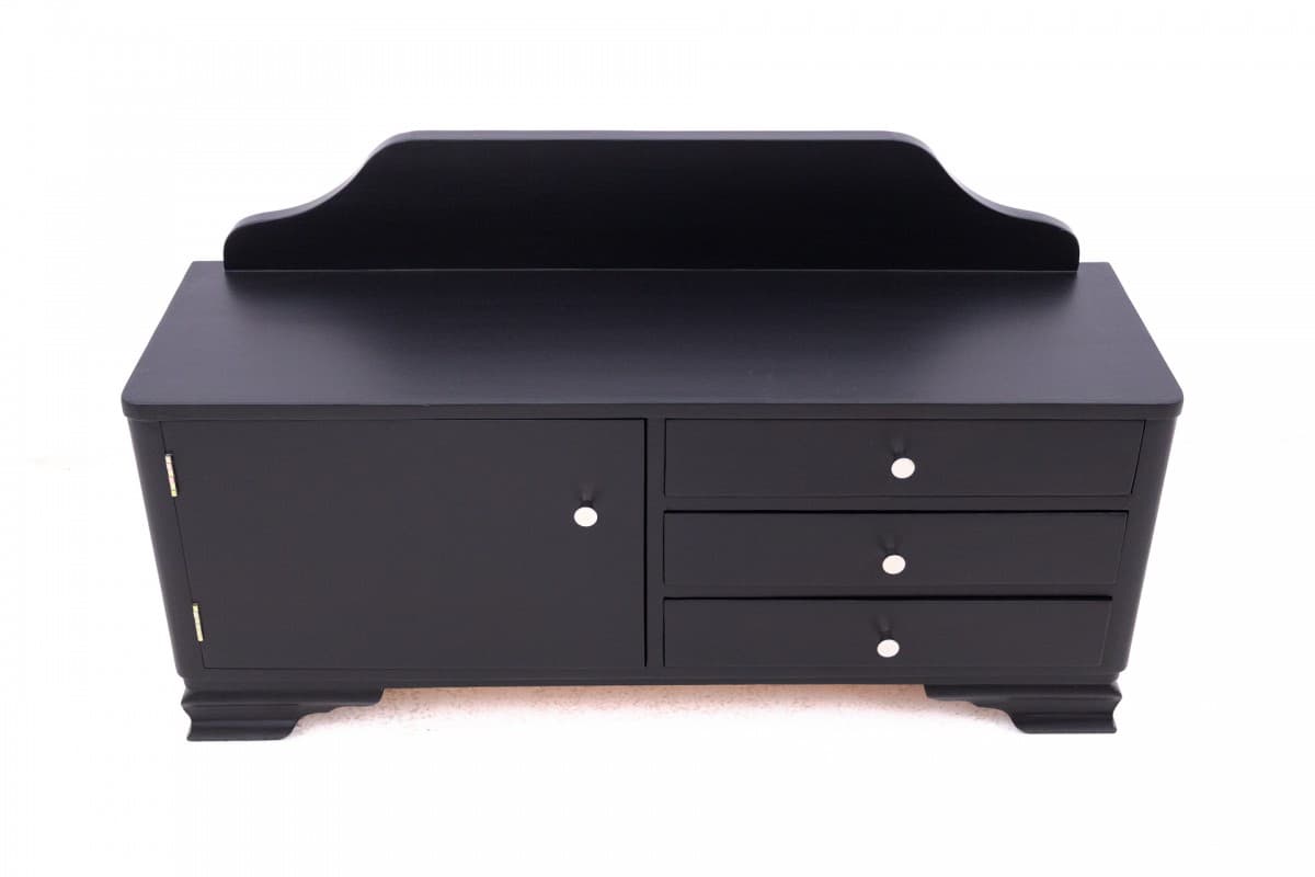 Black Sideboard, Poland, 1950s - 49387