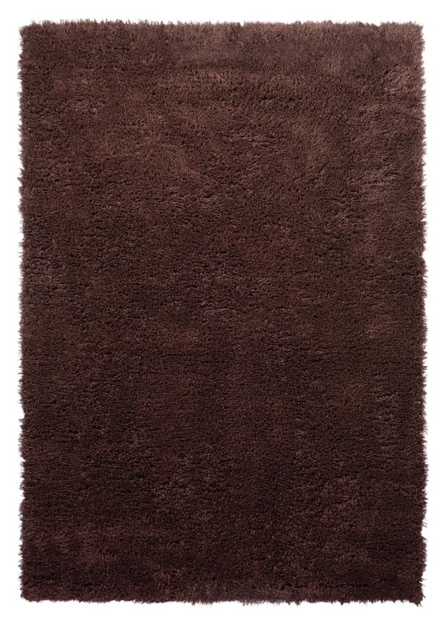 Shaggy wool rug 250x350 cm burgundy, Brink & Campman - DIMENSION