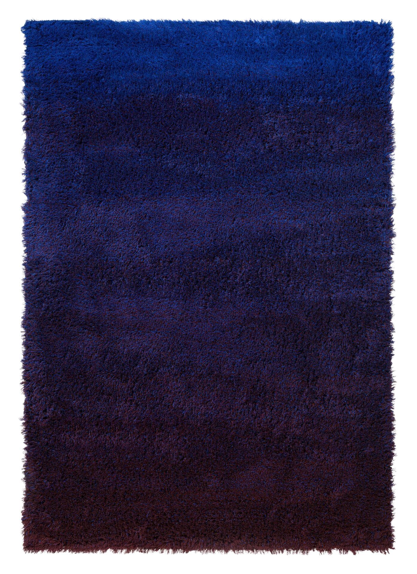 Dywan Shaggy, 250x350 cm, niebieski, Brink & Campman, Holandia, lata 2000.