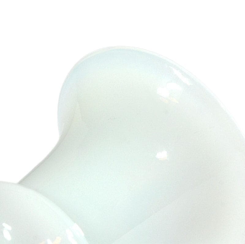 Mlecznobiały wazon ze szkła opalinowego, Murano, Włochy, lata 60. - 5118