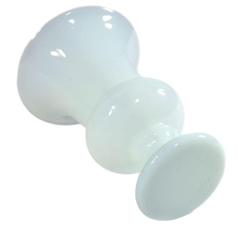 Mlecznobiały wazon ze szkła opalinowego, Murano, Włochy, lata 60. - 5117