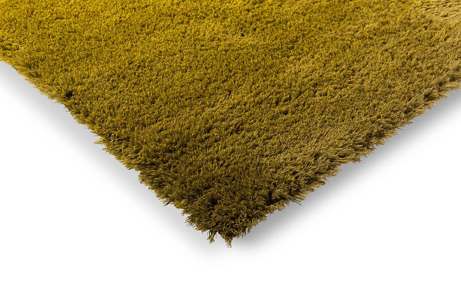 Lemon-Gold Wool Shaggy Rug, Brink & Campman, Netherlands, 2000s - 157610