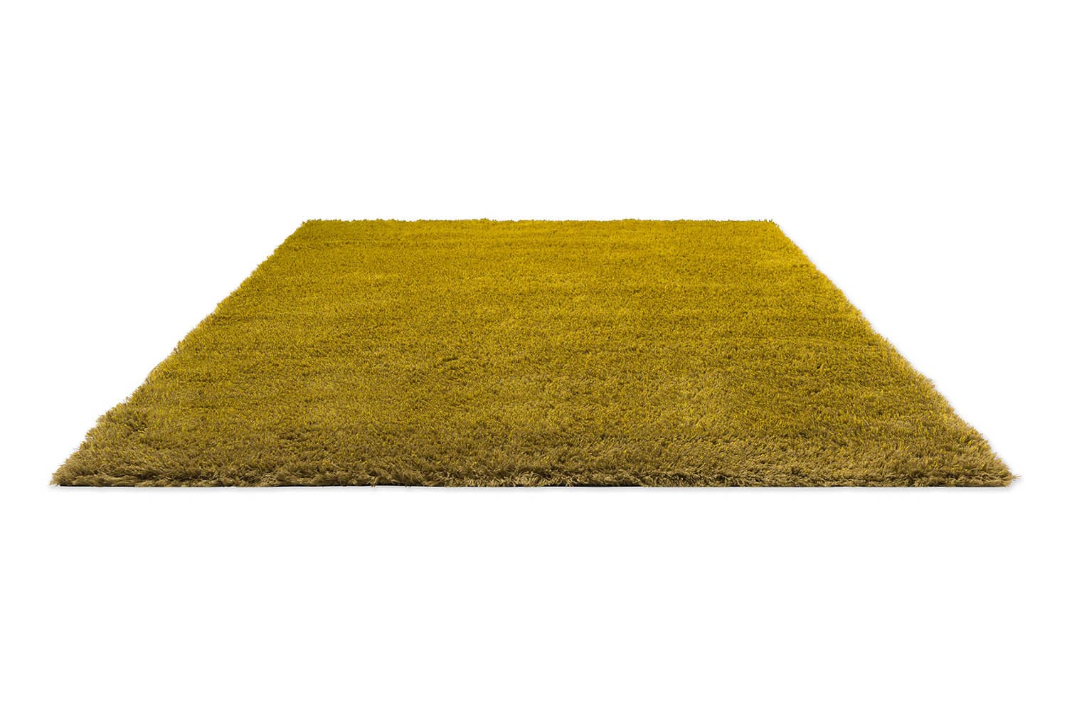 Lemon-Gold Wool Shaggy Rug, Brink & Campman, Netherlands, 2000s - 157607