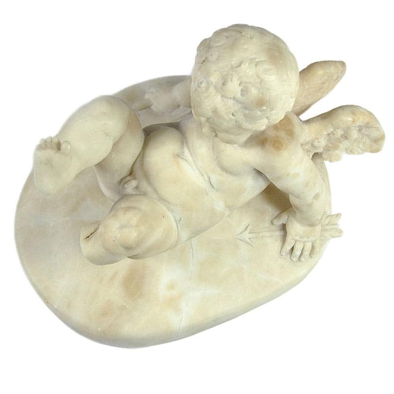 Alabastrowy cherubin, Włochy, przełom XIX i XX wieku - 5084