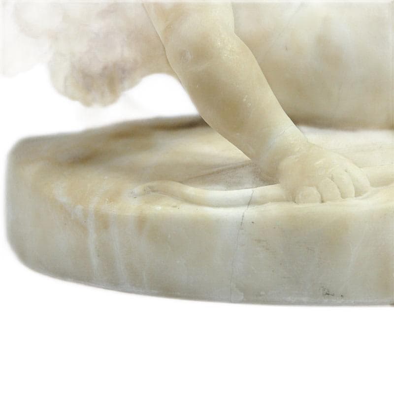 Alabastrowy cherubin, Włochy, przełom XIX i XX wieku - 5088