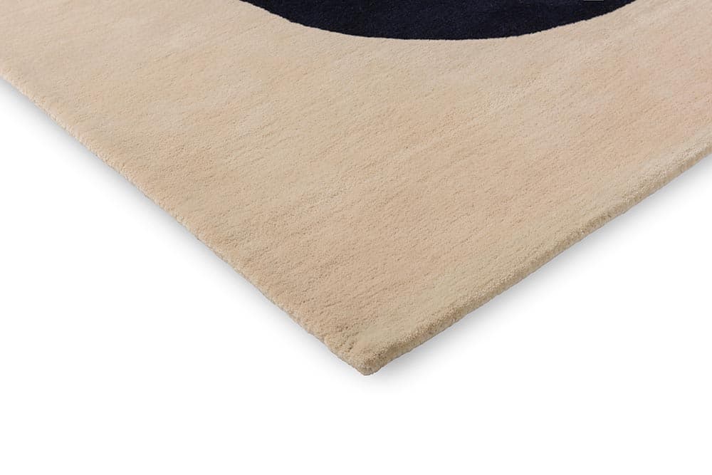 Rug SEIREENI GREEN 140x200 cm, beige, green, black, wool, Marimekko - 54214