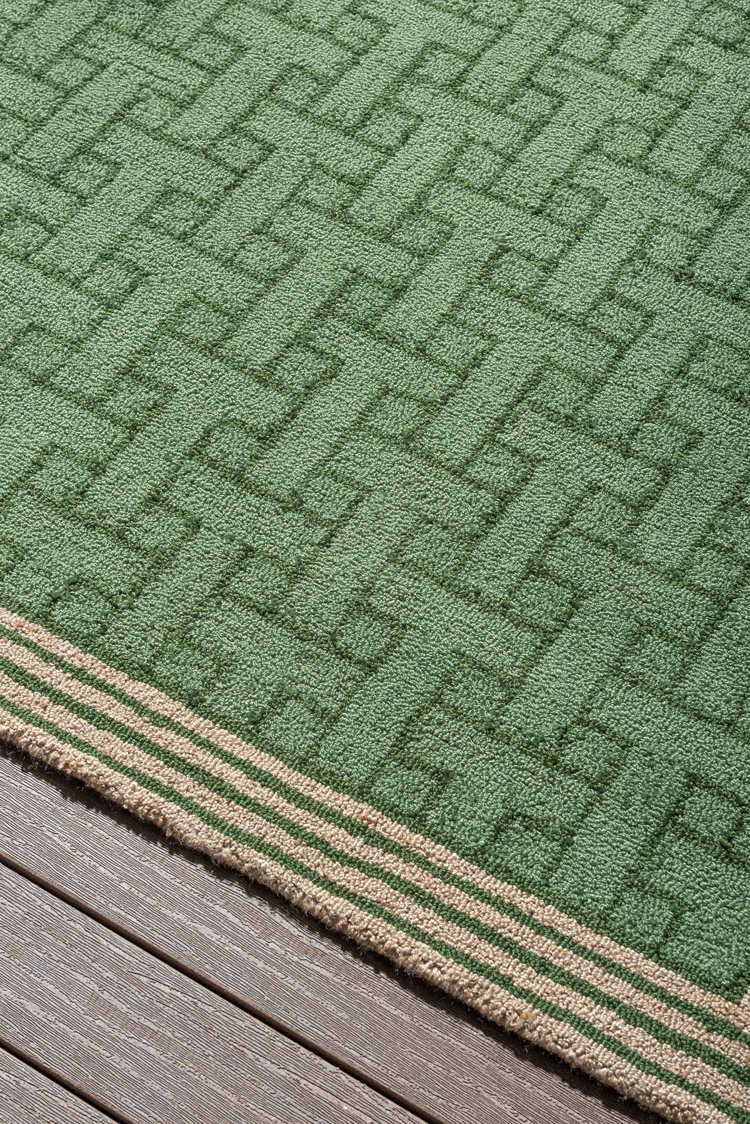 Dywan T-Monogram Jade Green, zielony, 250x350 cm, Ted Baker - 53975