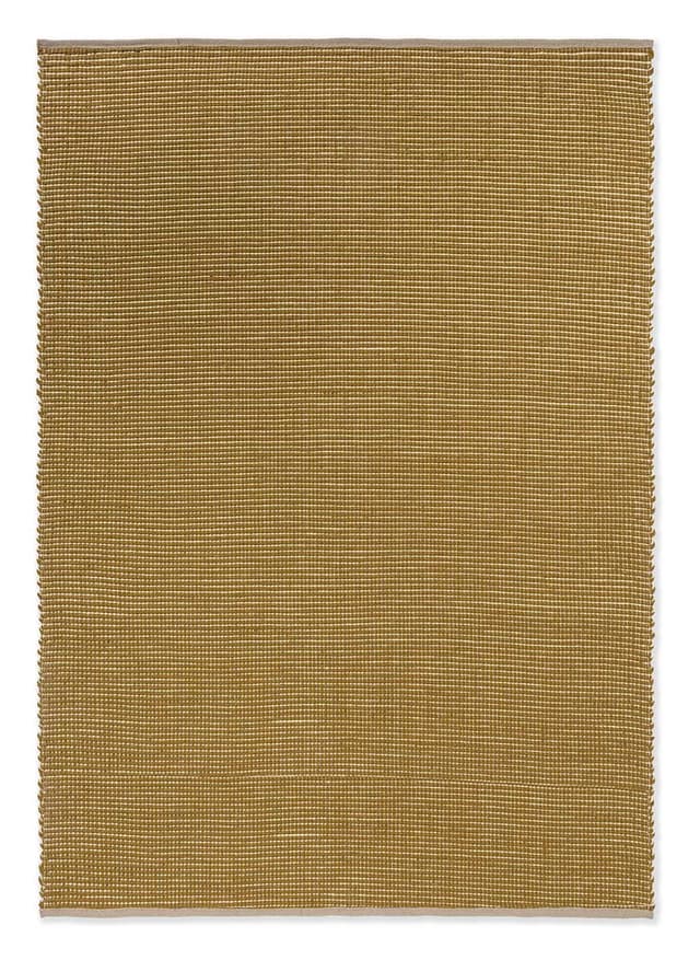 Rug Frame Mustard 200x300 cm yellow, wool, sisal, Brink & Campman - DIMENSION