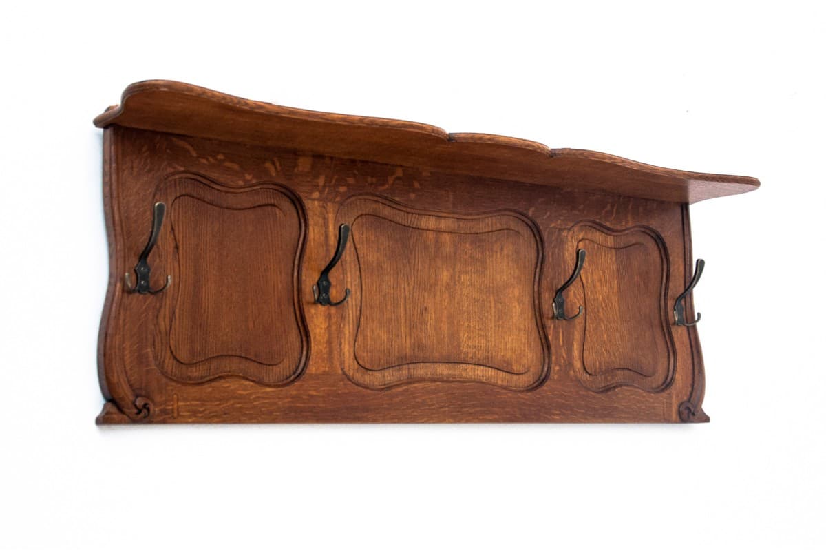 Dębowa garderoba, Francja, początek XX wieku - 49523