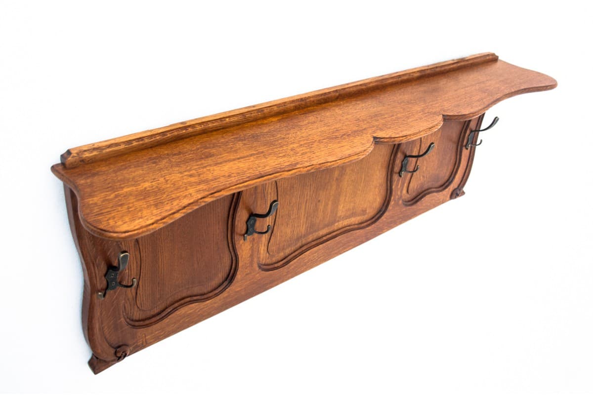 Dębowa garderoba, Francja, początek XX wieku - 49527