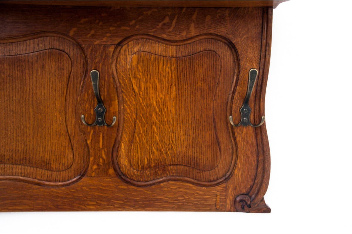 Dębowa garderoba, Francja, początek XX wieku - 49525