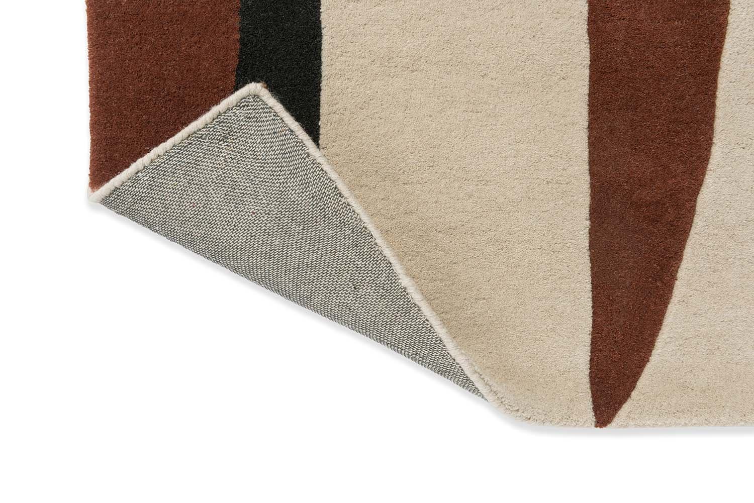 Rug Torillo Cornflower/Walnut 140x200 cm, blue, brown, beige, wool, Harlequin - 53625