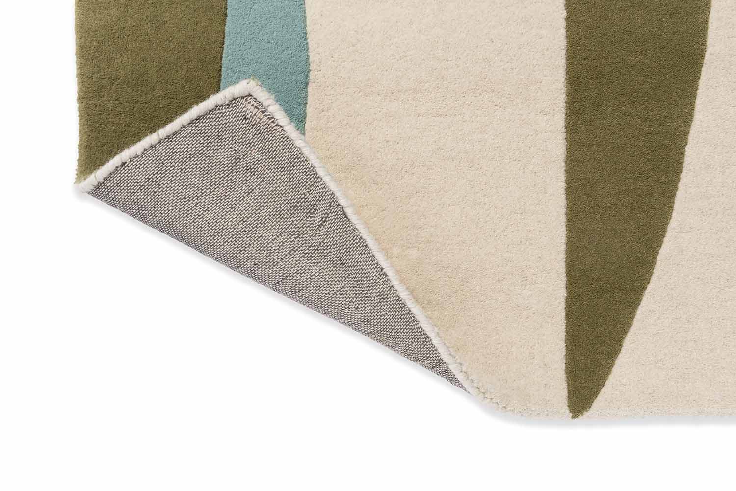 Rug Torillo Emerald/Azul 250x350 cm, beige, green, blue, wool, Harlequin - 53604