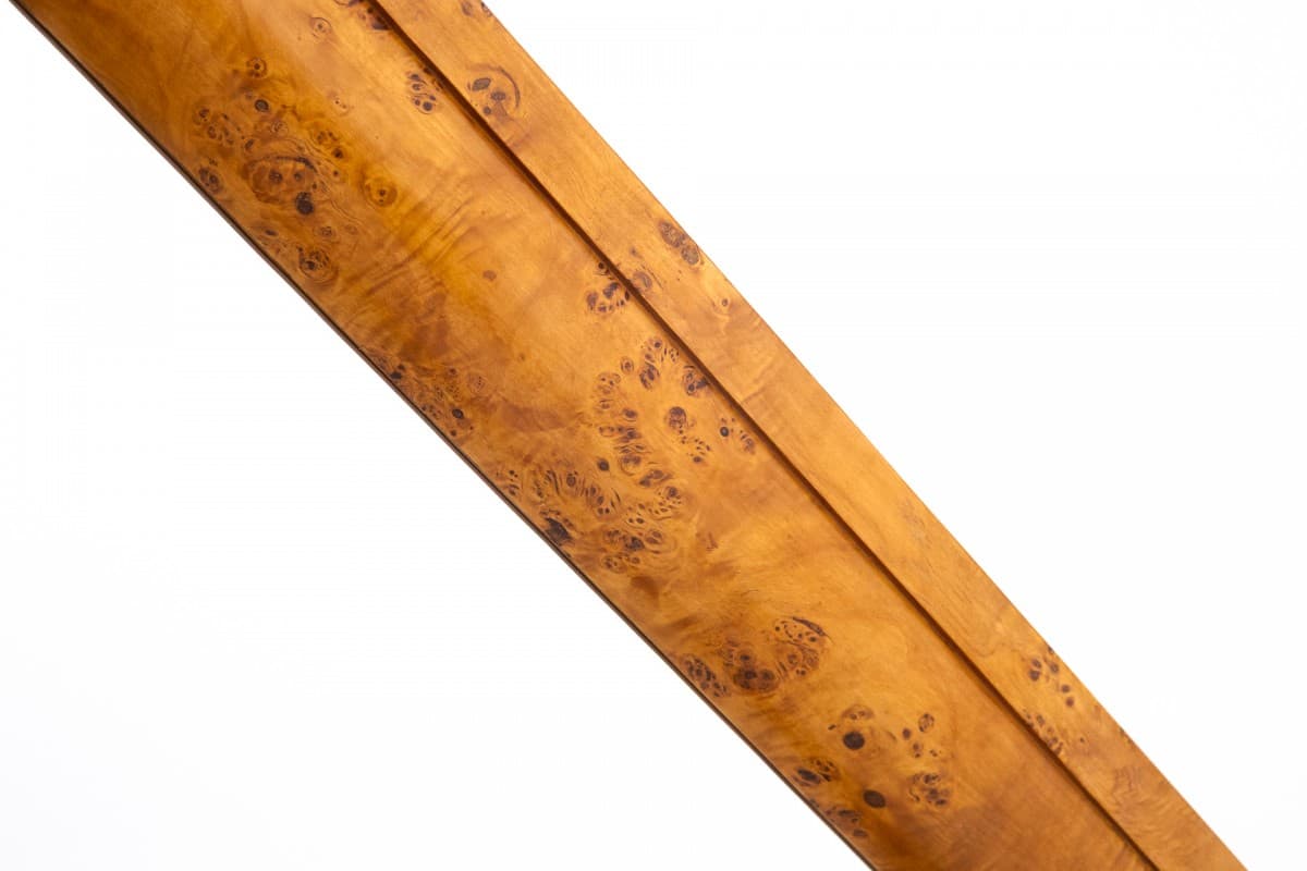 Czeczotowe lustro w stylu art deco, Polska, lata 50. - 49537