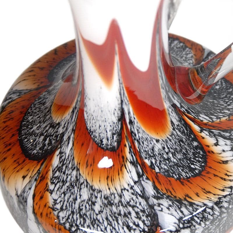 Orange Glass Vase, Italy, 1960s - 5190