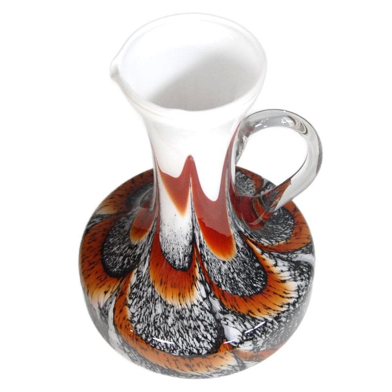 Orange Glass Vase, Italy, 1960s - 5188