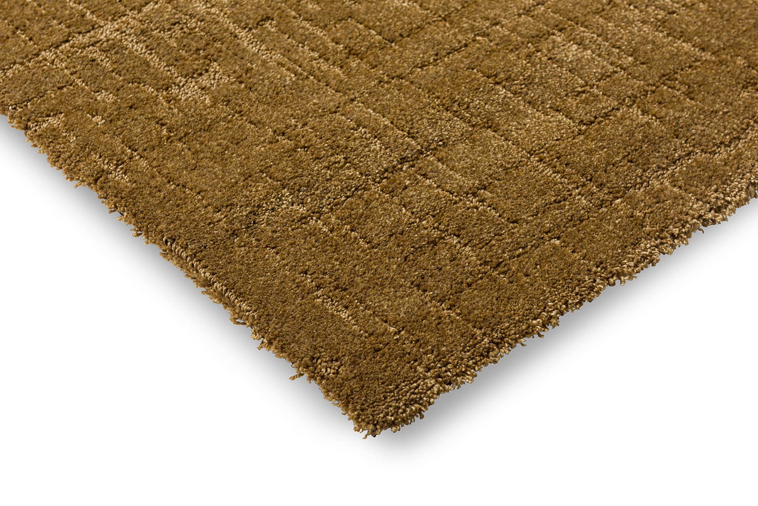 Dywan TWINSET URBAN GOLDEN, brązowy, tencel, wełna, 140x200 cm, Brink & Campman - 53243