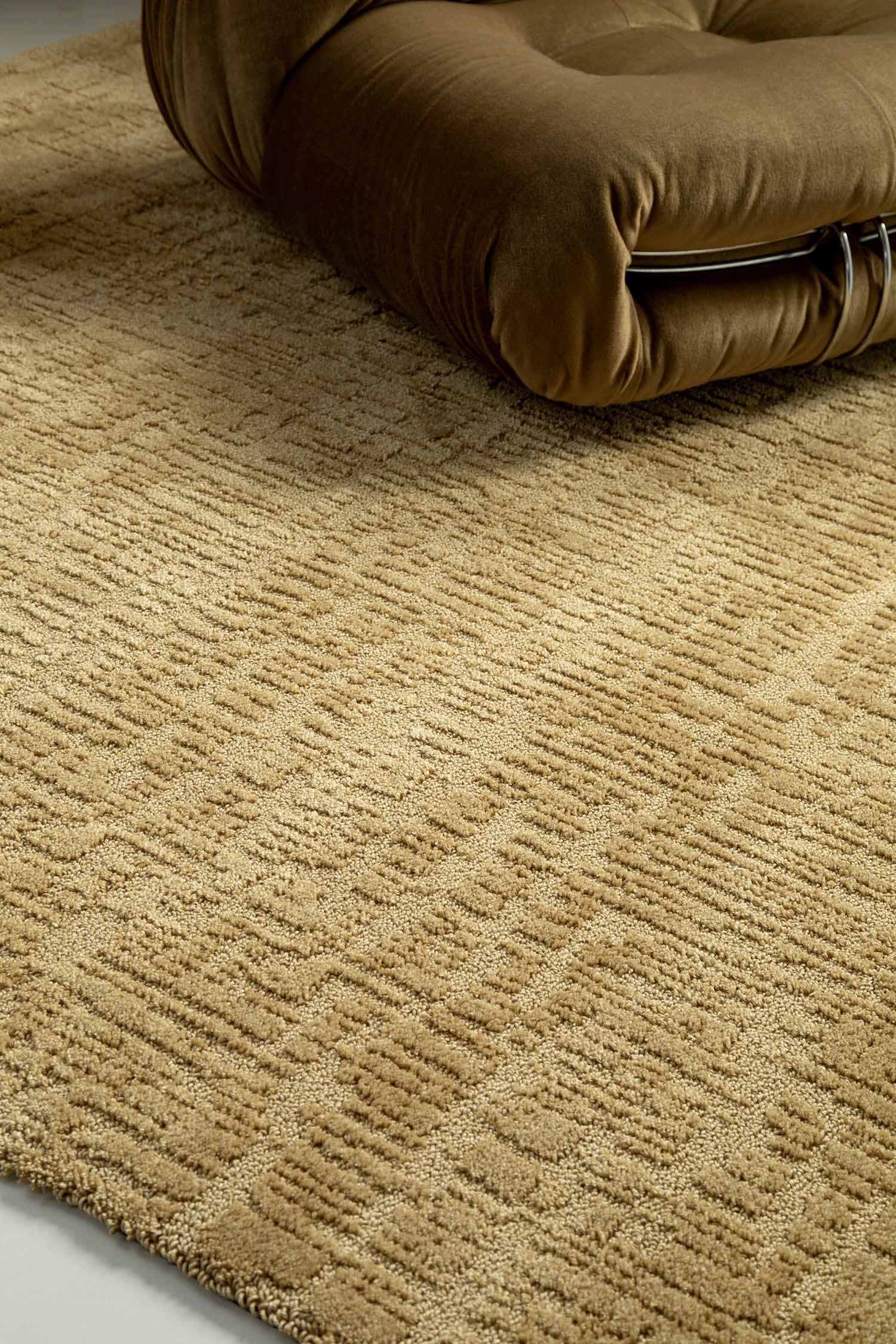 Dywan TWINSET URBAN ANTIQUE, złoty, tencel, wełna, 250x350 cm, Brink & Campman - 53207