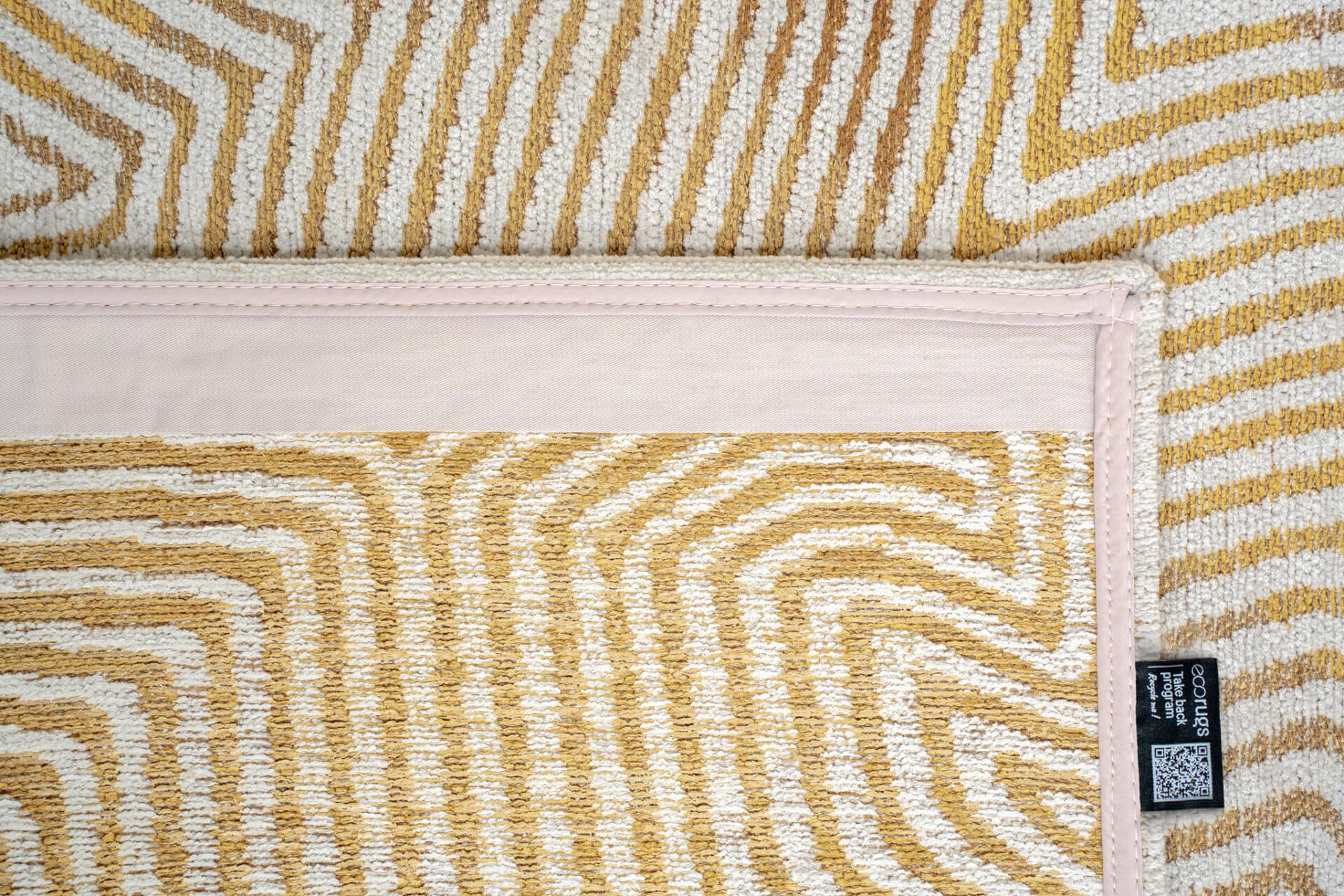 Dywan CORAL YELLOW HIPPY, żółty, beżowy, Louis De Poortere, 200x280 cm - 53099