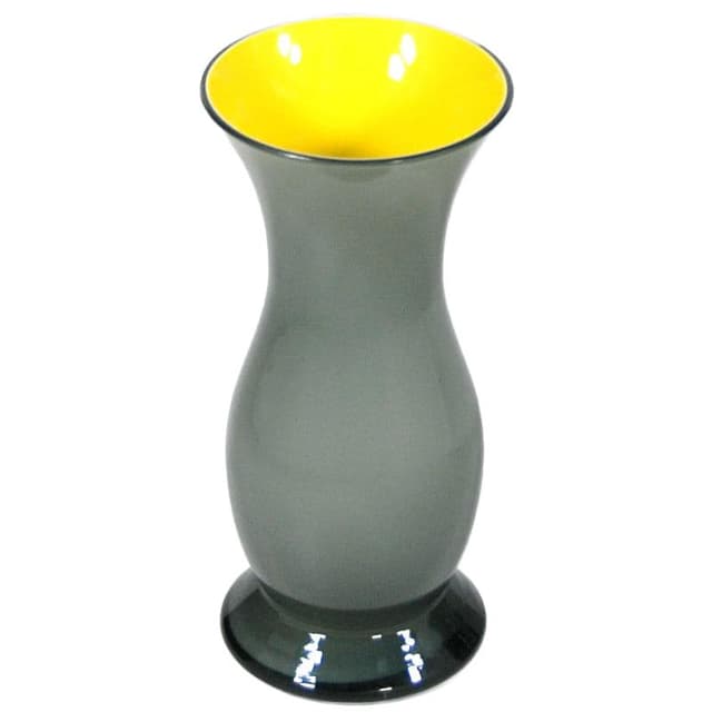 Szary wazon szklany, Salviati, Włochy, lata 90. - WYMIARY