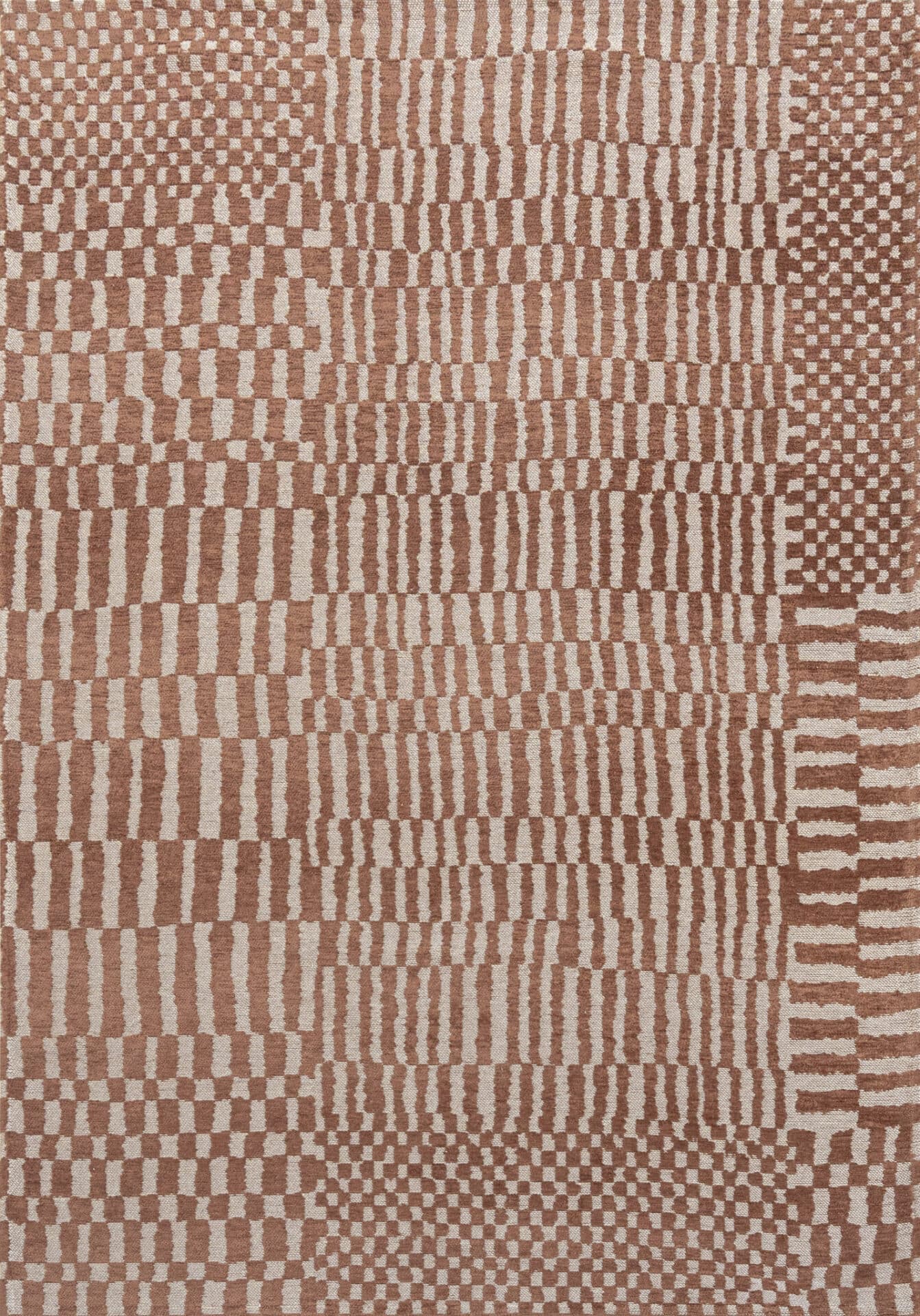 Dywan Berber Ksar 9653 170x240 cm brązowy, Louis De Poortere