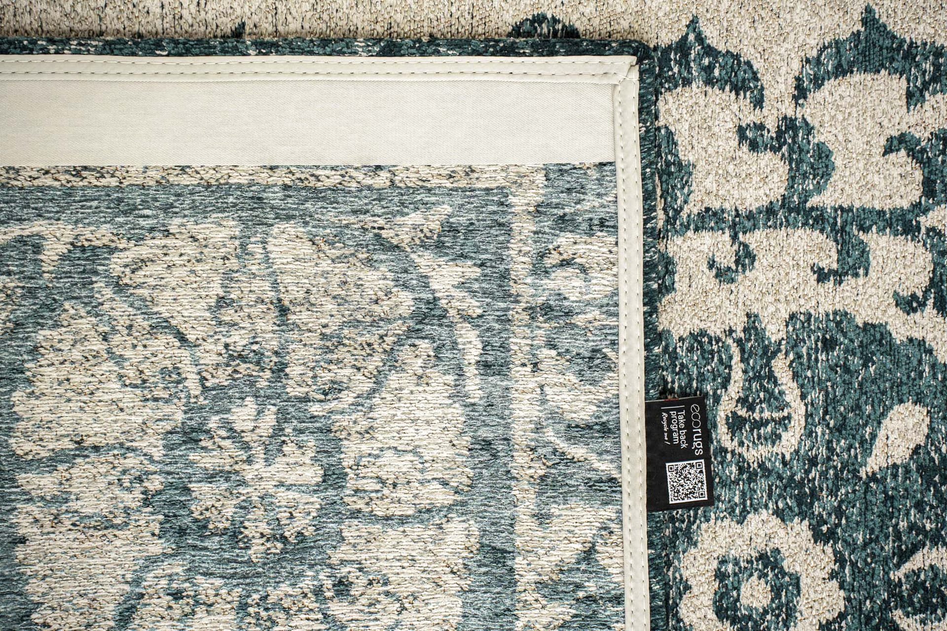 Rug SUZANI NOTOS 9733 170x240 cm beige, green, Louis De Poortere - 56683