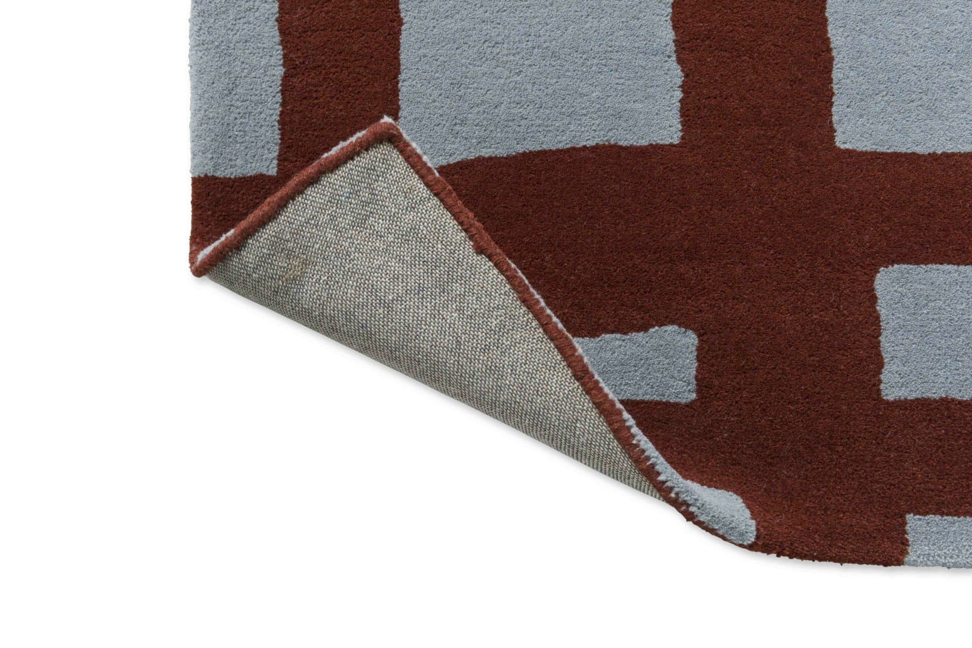 Dywan Arlo Brick 120x180 cm, wełna, Scion Living - 56180