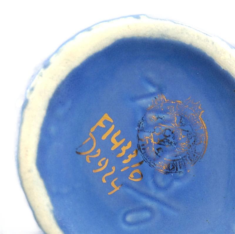 Cobalt Ceramic Jug, by R. Chevalier for Boch Freres, Belgium, 1930s - 5263