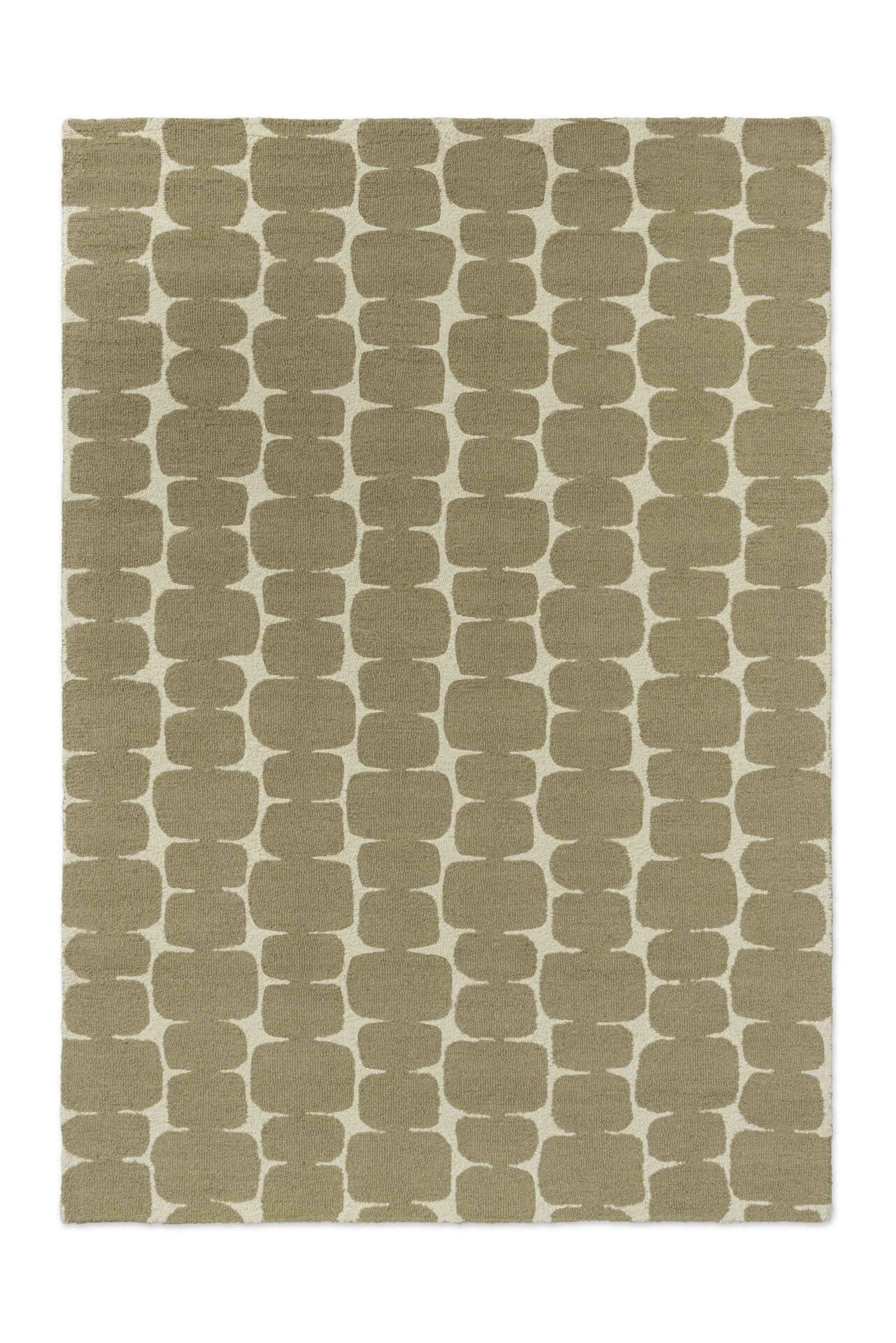Rug Little Lohko Pebble 160x230 cm, beige, wool, Scion Living