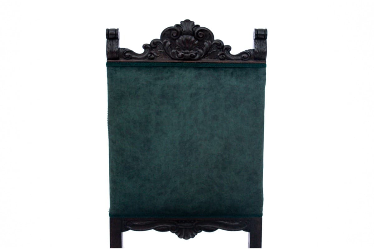 Oak Chairs with Lion's Paw Feet, Western Europe, 1920s - 50043