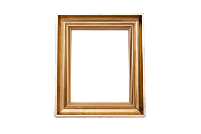 Gold Mirror in Profiled Frame, Europe, Early 20th Century - DIMENSION