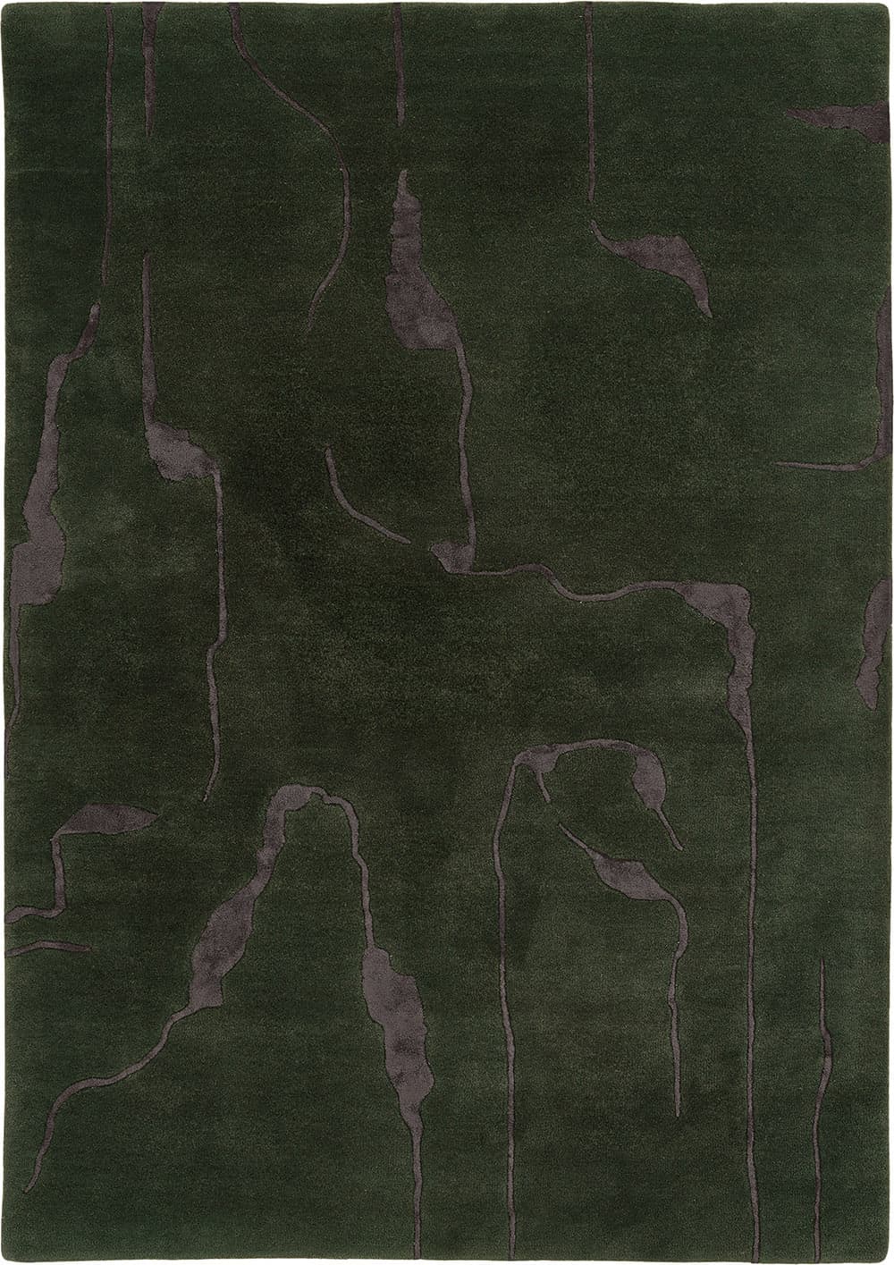 Dywan Shapes Canyon Green 200x300 cm zielony, wełna, wiskoza, Carpets & More