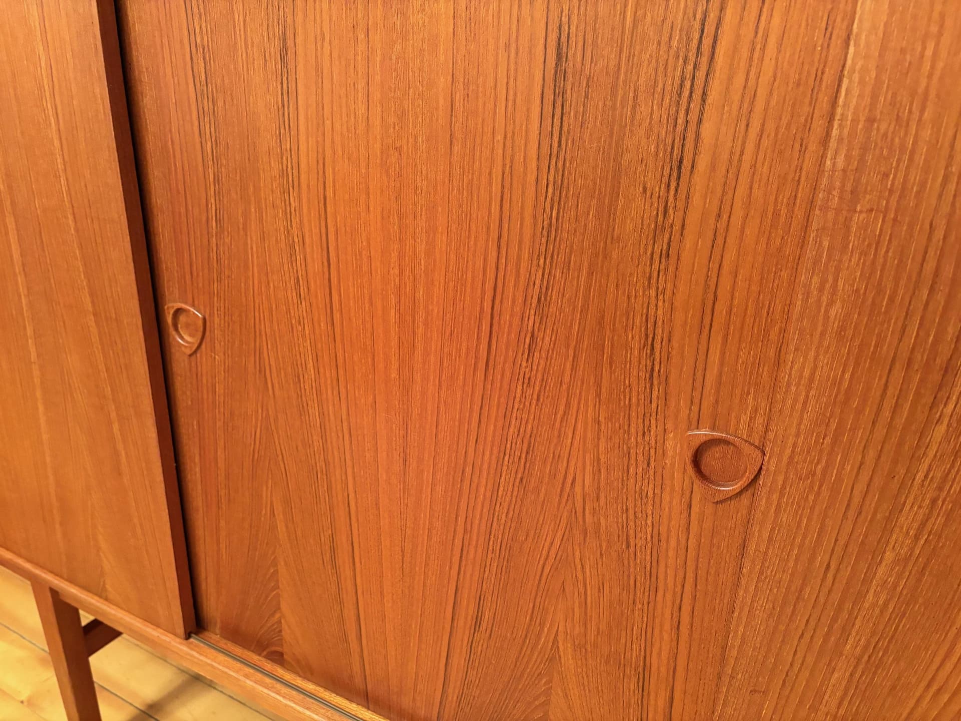 Komoda, brązowy, teak, Dania, lata 60. - 79762