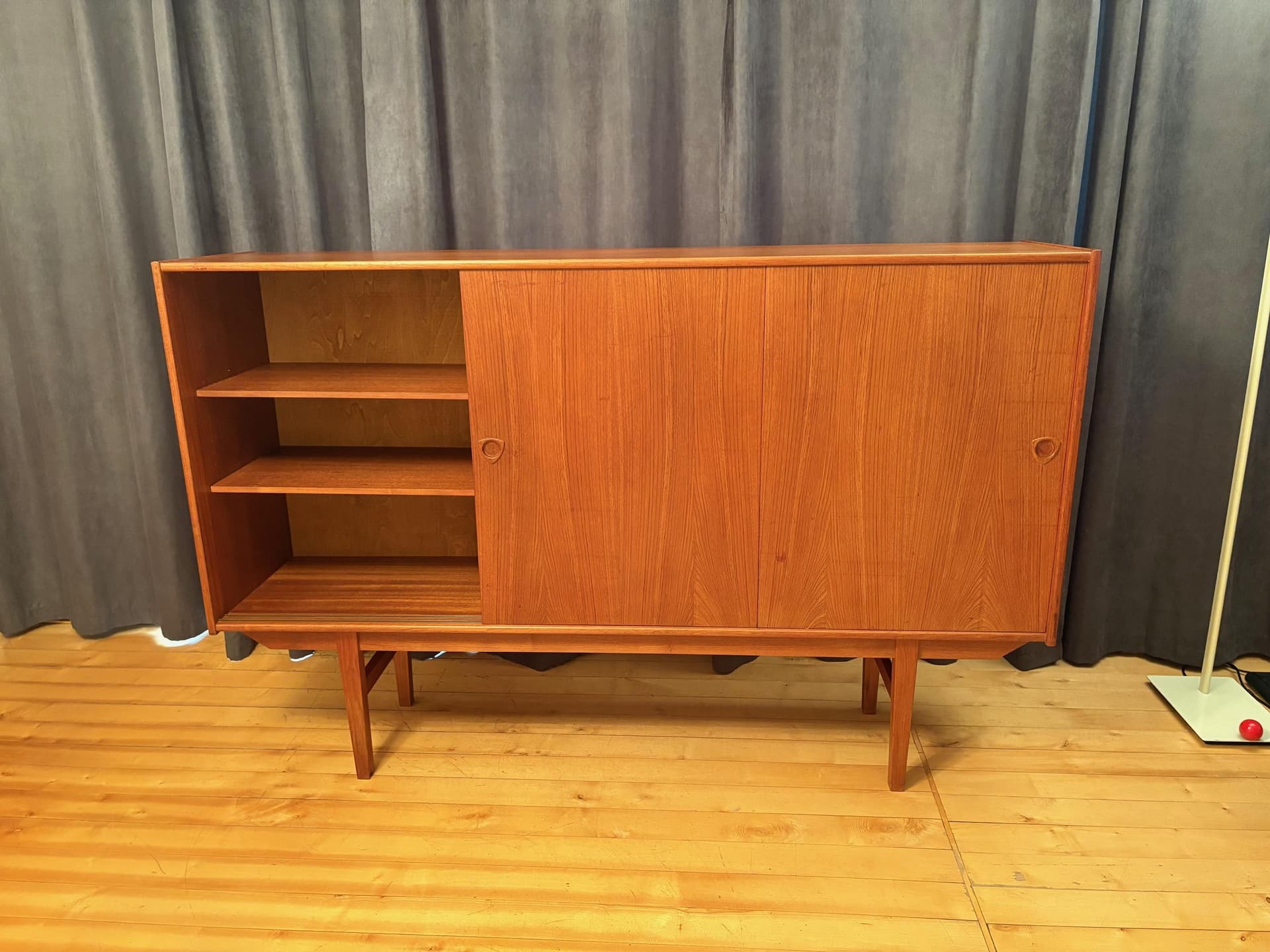 Komoda, brązowy, teak, Dania, lata 60. - 79766