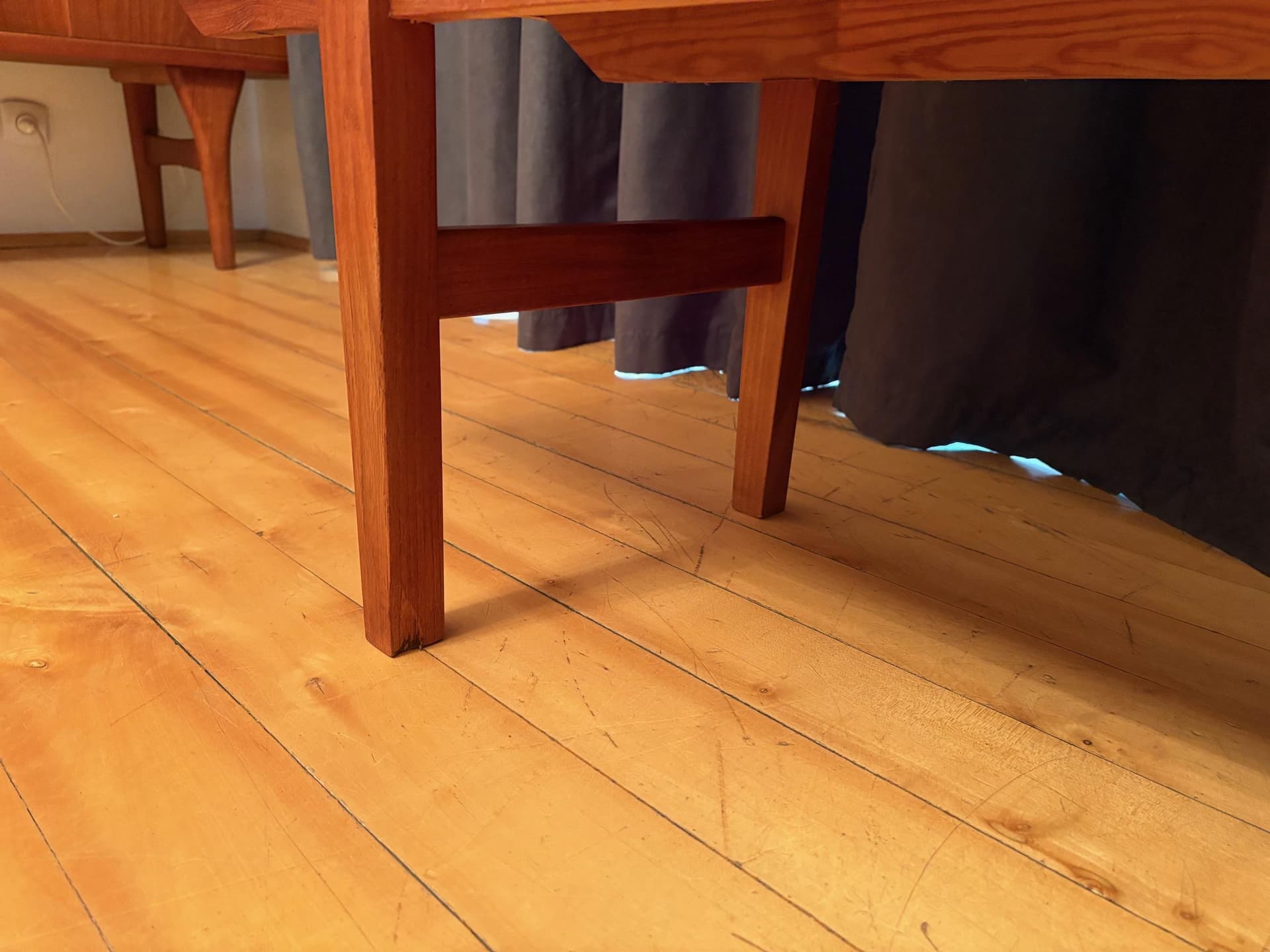 Komoda, brązowy, teak, Dania, lata 60. - 79760