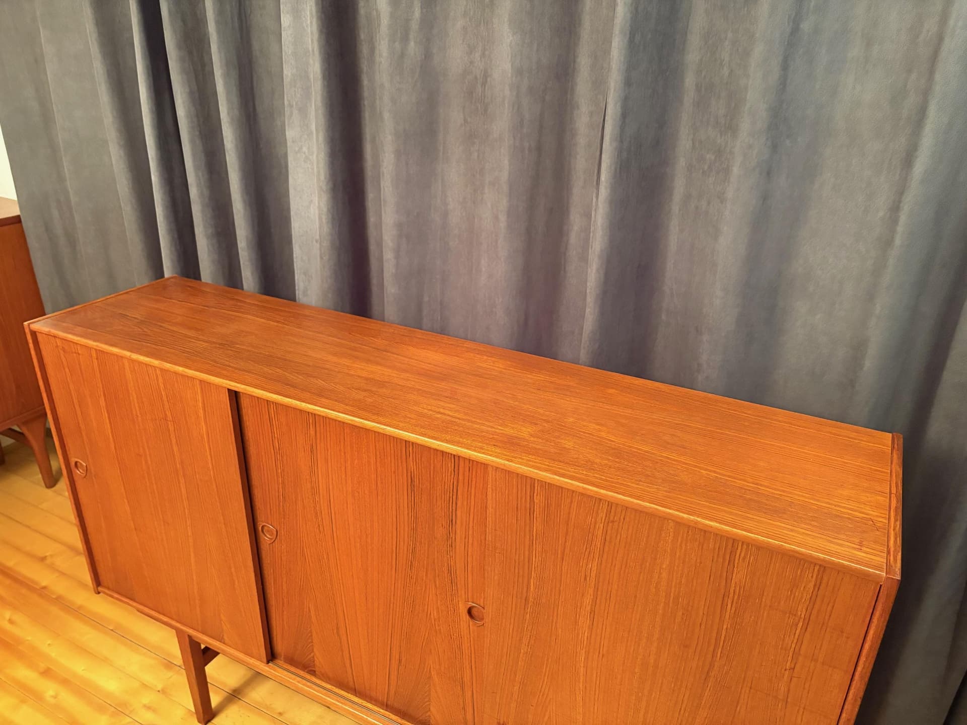 Komoda, brązowy, teak, Dania, lata 60. - 79770