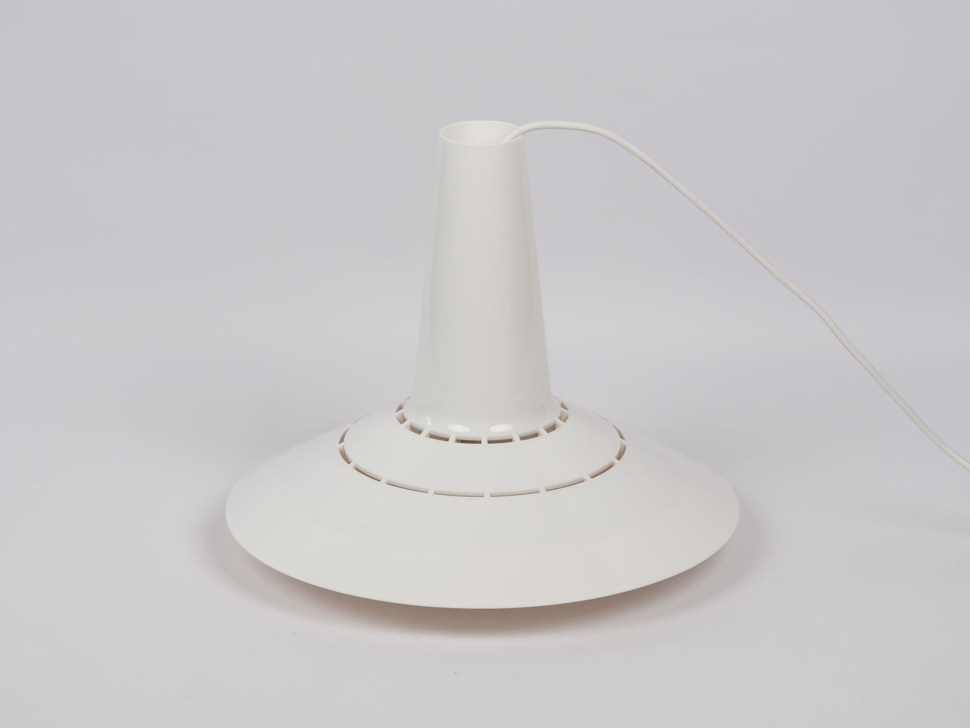 Pink Aluminum Facet Pop Pendant Lamp, by L. Weisdorf for Lyfa, Denmark, 1970s - 58331