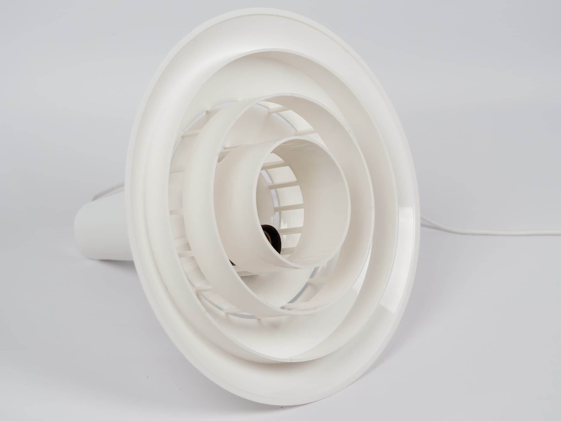 Pink Aluminum Facet Pop Pendant Lamp, by L. Weisdorf for Lyfa, Denmark, 1970s - 58333