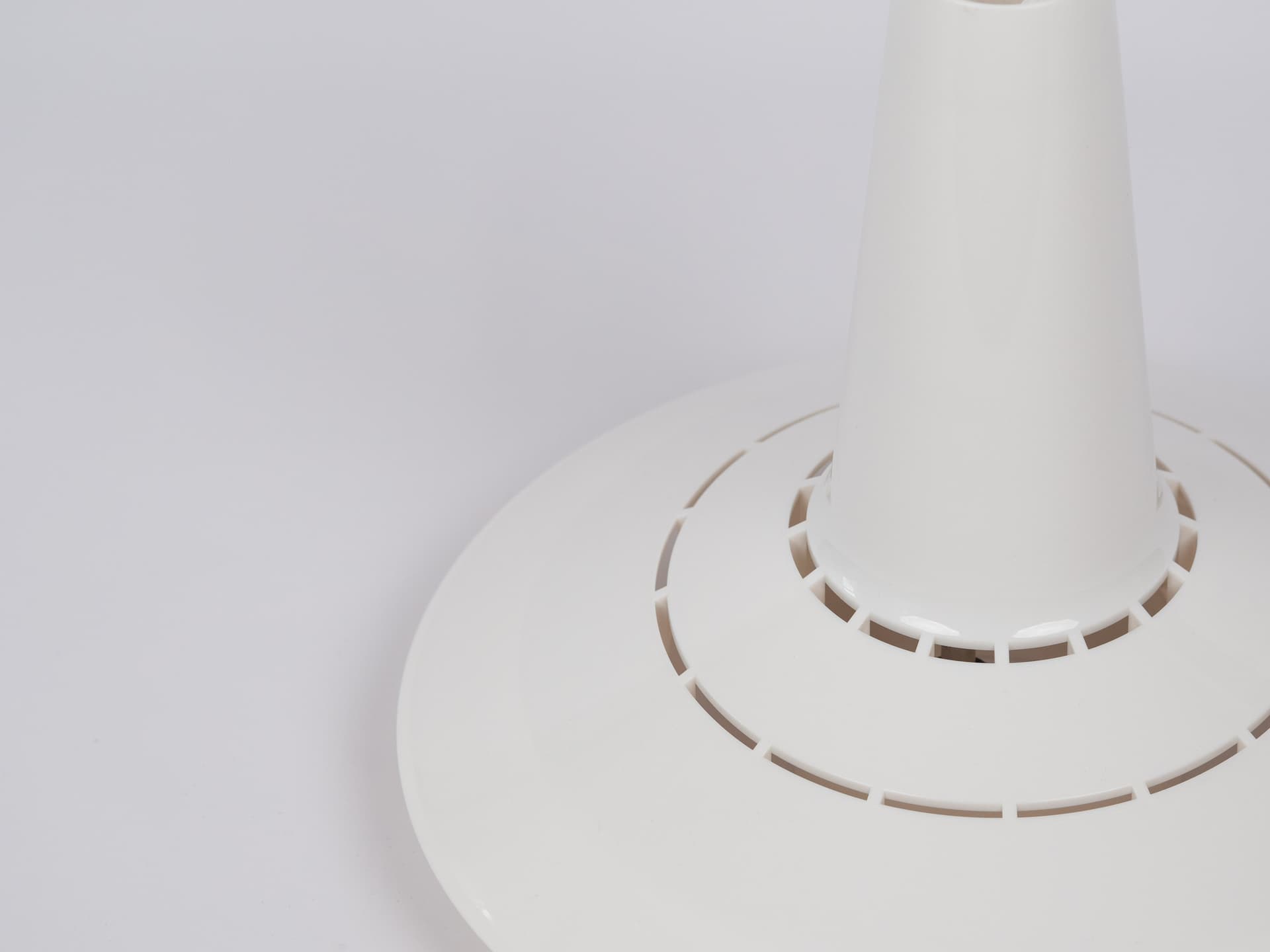 Pink Aluminum Facet Pop Pendant Lamp, by L. Weisdorf for Lyfa, Denmark, 1970s - 58332