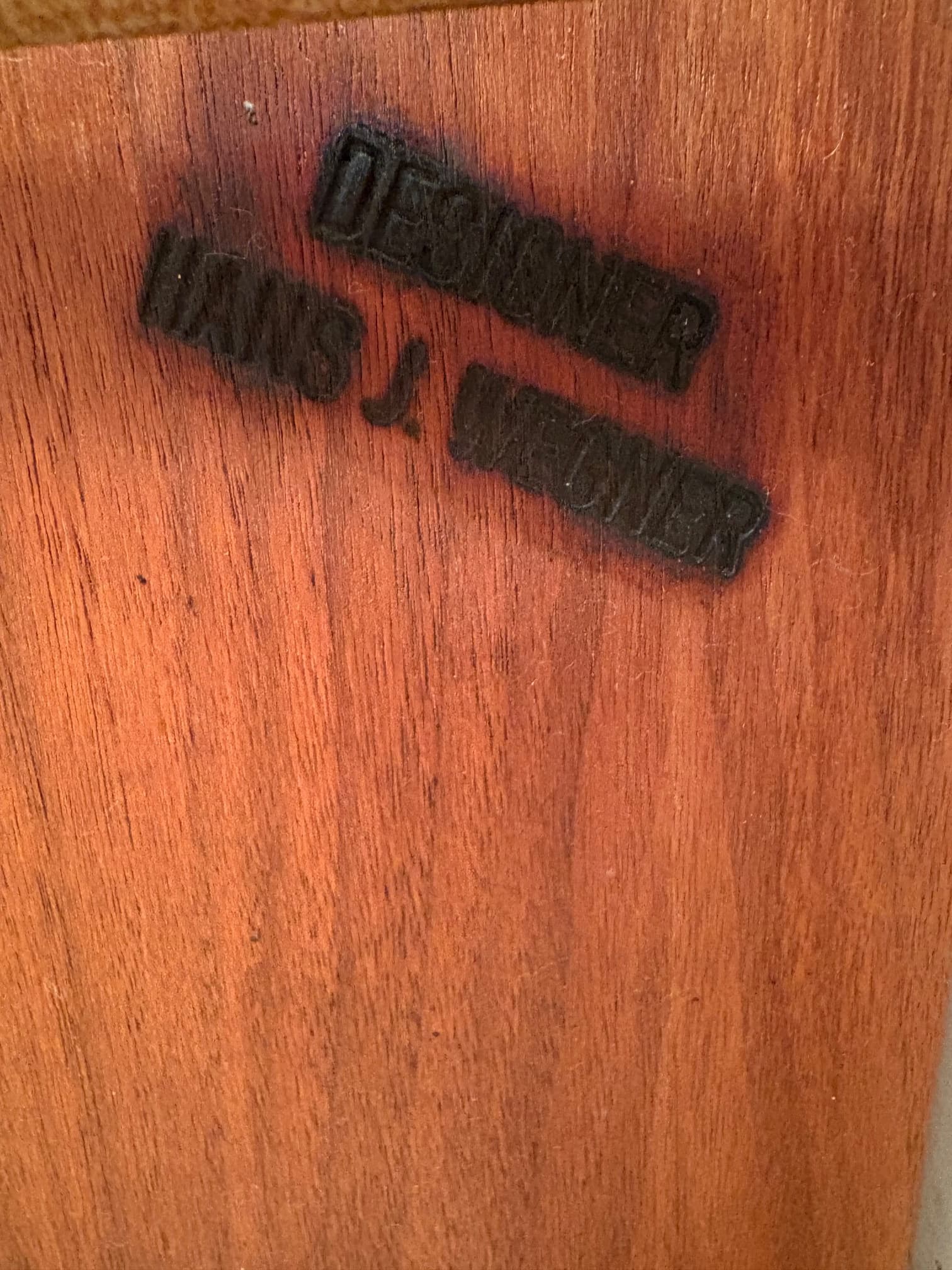 Krzesło Badminton ND 150, skaj czarny, orzech, proj. N. Ditzel, Kolds Savvaerk, Dania, lata 60. - 59023