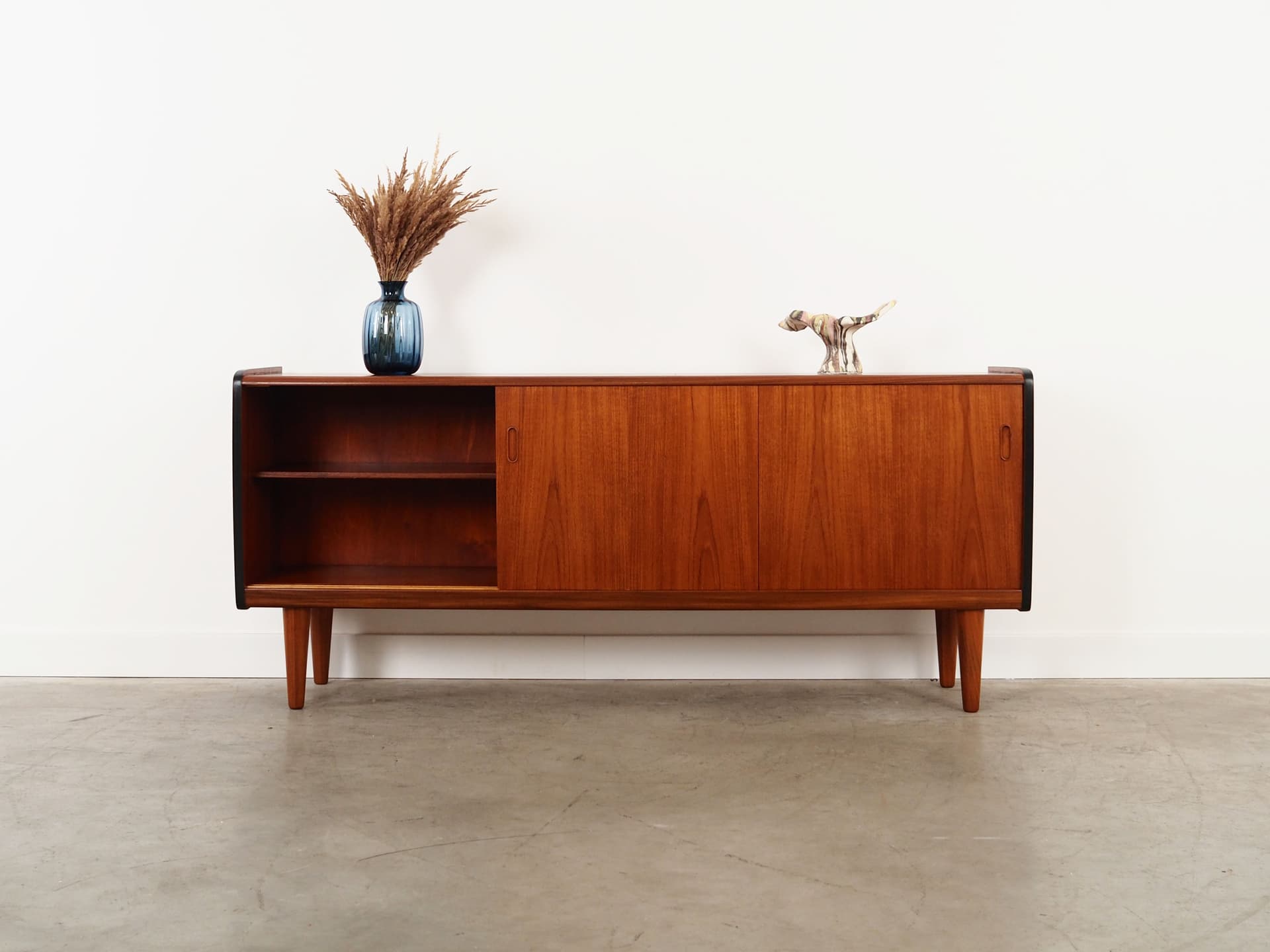 Sideboard, teak brązowy, Dania, lata 70. - 59049