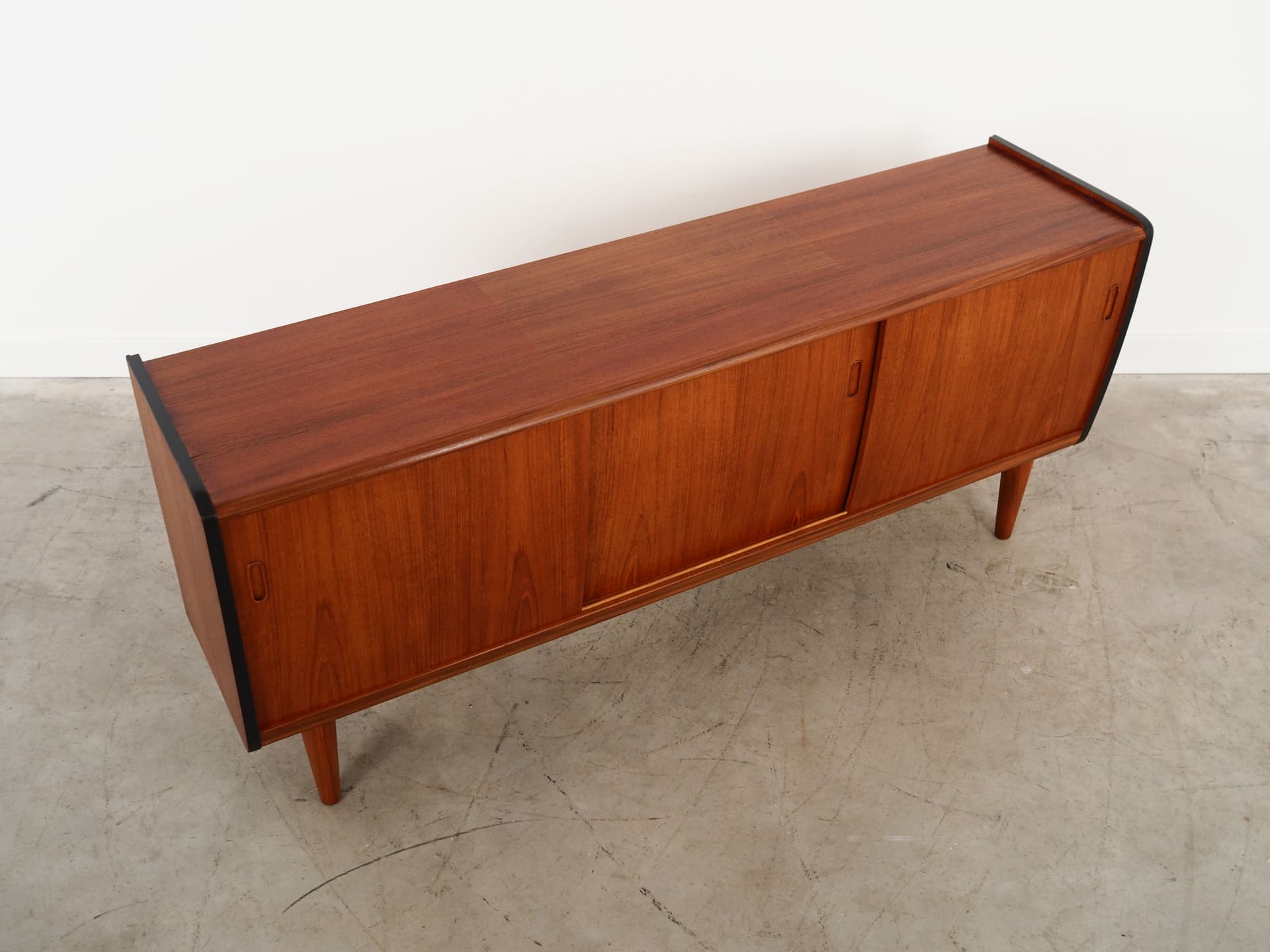 Sideboard, teak brązowy, Dania, lata 70. - 59054