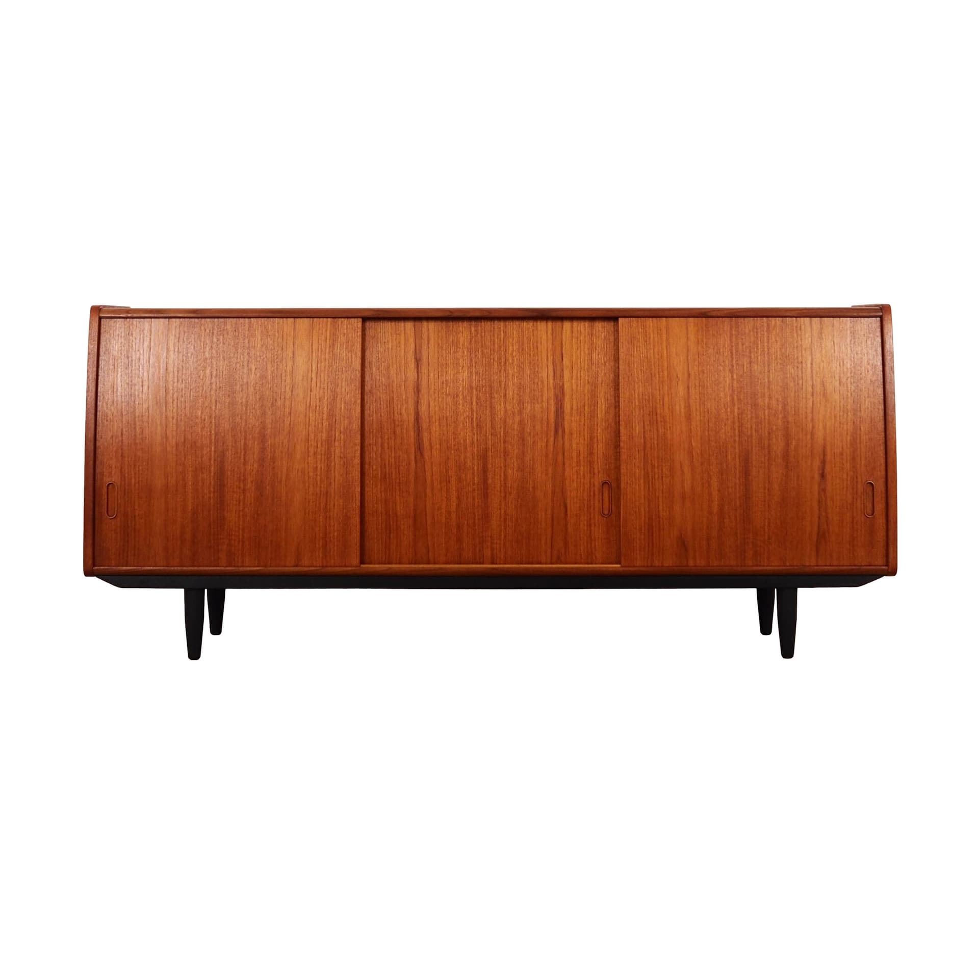 Sideboard, teak brązowy, Dania, lata 70.