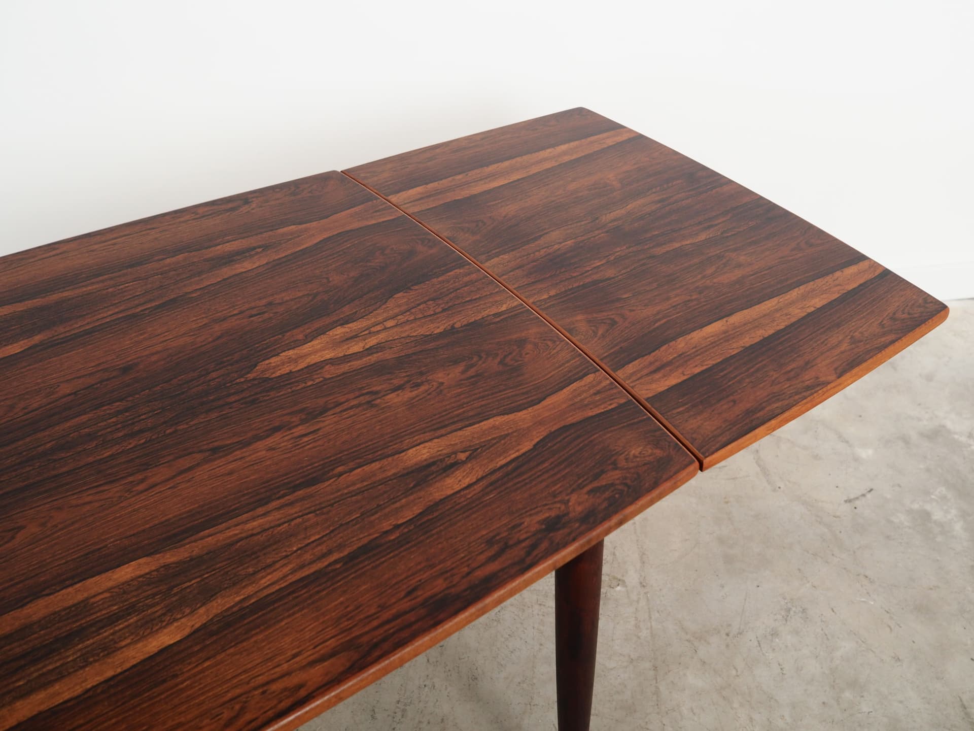 Stół jadalniany, palisander brązowy, mahoń brązowy, Dania, lata 70. - 59096
