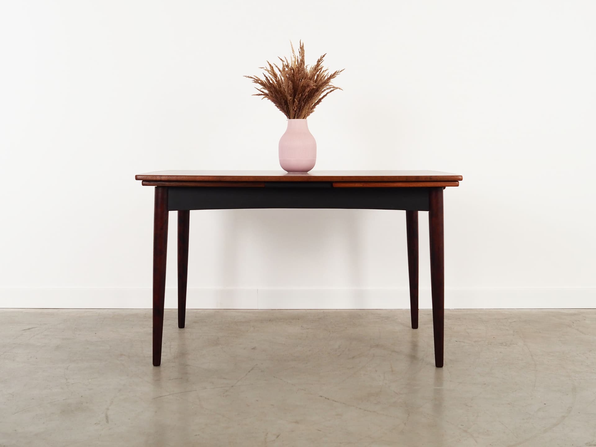 Stół jadalniany, palisander brązowy, mahoń brązowy, Dania, lata 70. - 59090