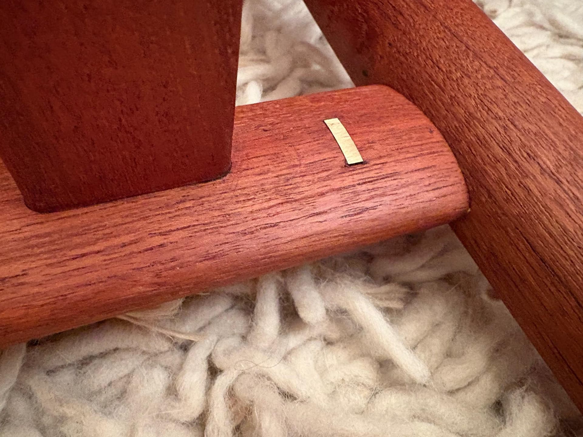 Stolik kawowy, teak brązowy, proj. G. Jalk, Glostrup Møbelfabrik, Dania, lata 60. - 79672