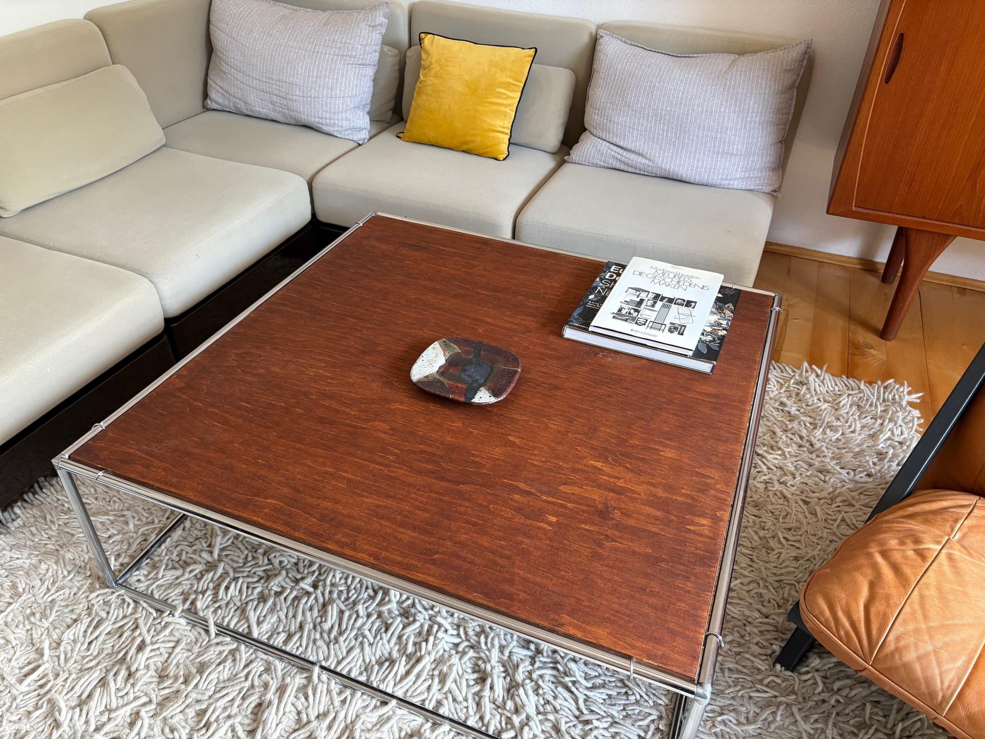 Decorative bowl, multicolor ceramics, by J. Pouchain, Atelier Dieulefit, France, 1960s. - 79664